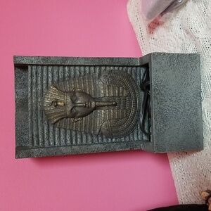 NEW Bardenshire Egypt Aten Tabletop Small Water Fountain Home Decor